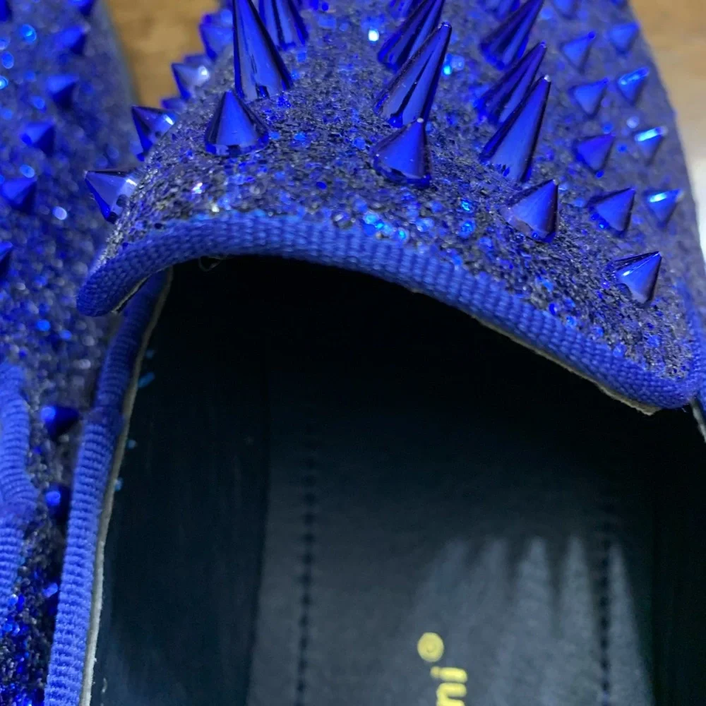 Alberto Fellini Men blue Loafers - Picture 6 of 12
